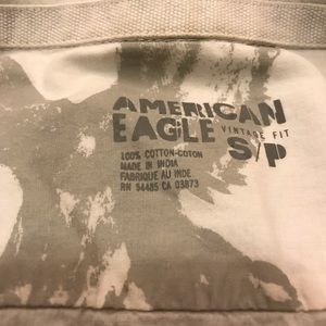 American eagle white button up.